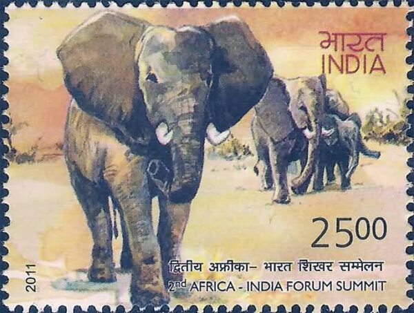 II Africa India Forum II Africa India Forum Summit 2011 Thematic Rs. 25- MNH