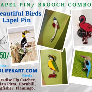5 Birds Lapel Pins Combo at discounted Prise - Wildcorner