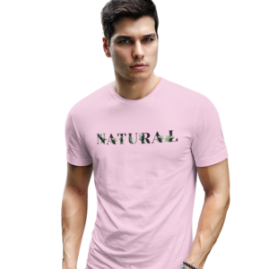 wildlifekart.com Presents Men Cotton Regular Fit T-Shirt | Design : natural text