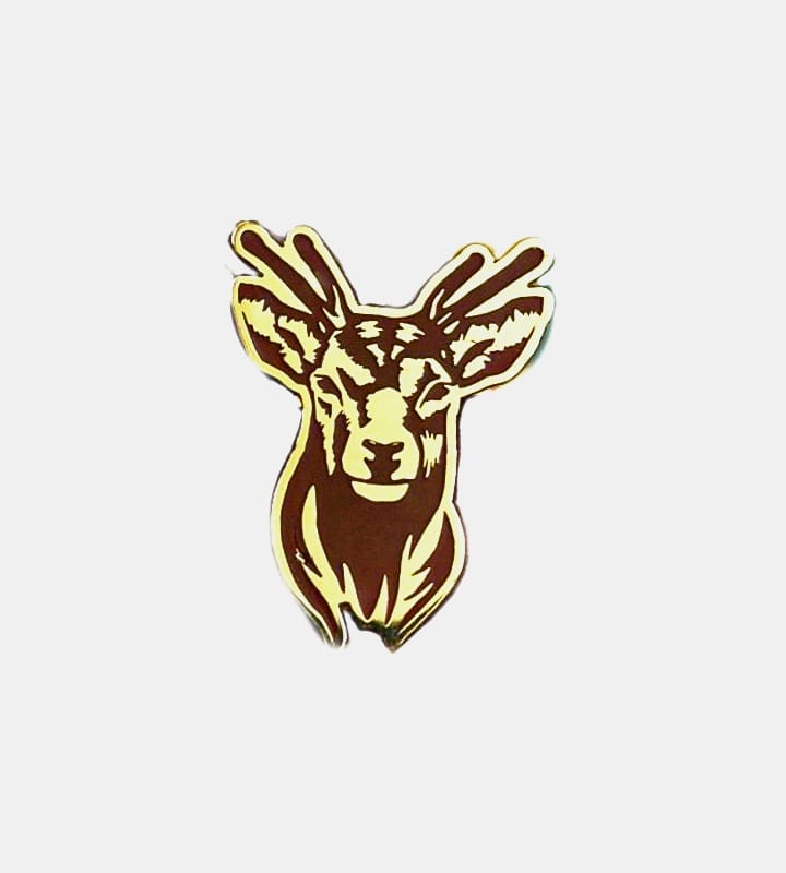 Stag Deer Lapel Pin by Wildcorner, 1 of its kind Lapel Pin