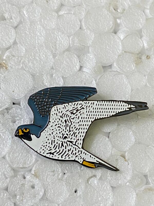 Falcon Bird Lapel Pin by Wildcorner, 1 of its kind Lapel Pin