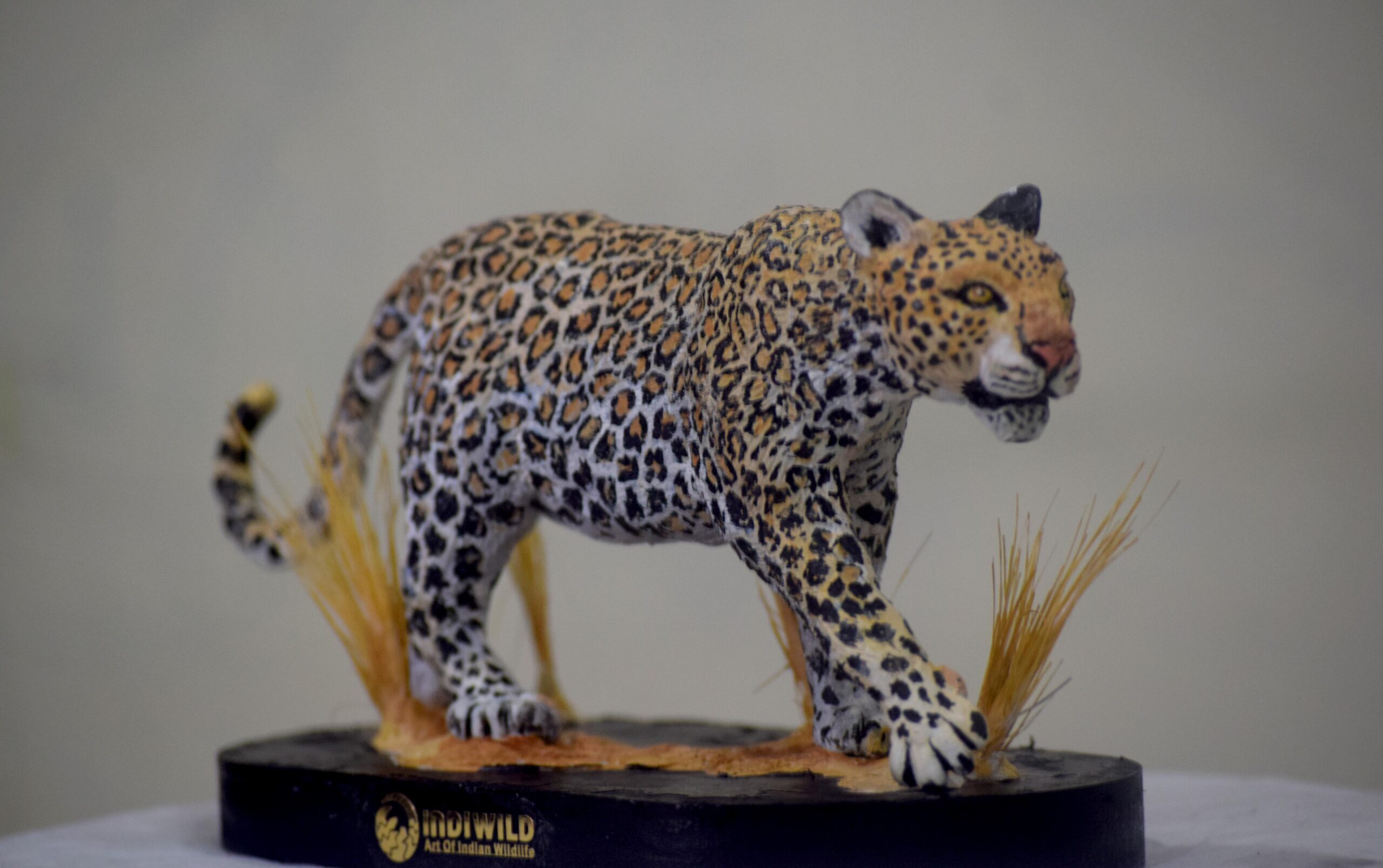 Walking Indian leopard by Indiwild, 1 of the best Wildlife Sculpture