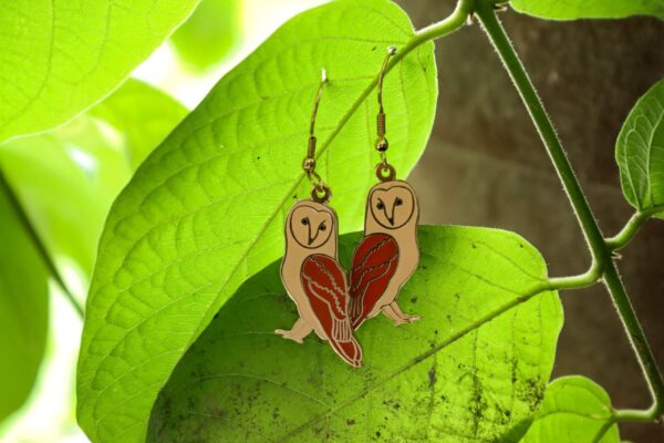 Owl Bird Earring, 1 of the best Bird/Nature Earrings