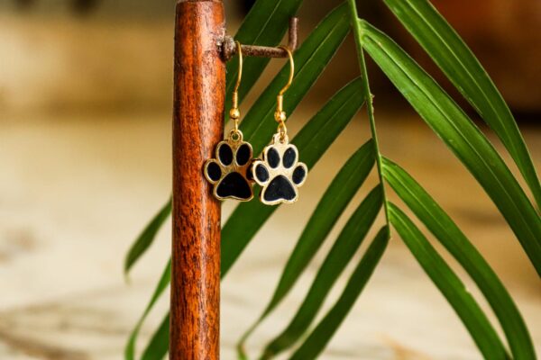 Pugmark Earring, 1 of the best Wildlife/Nature Earrings - Image 2